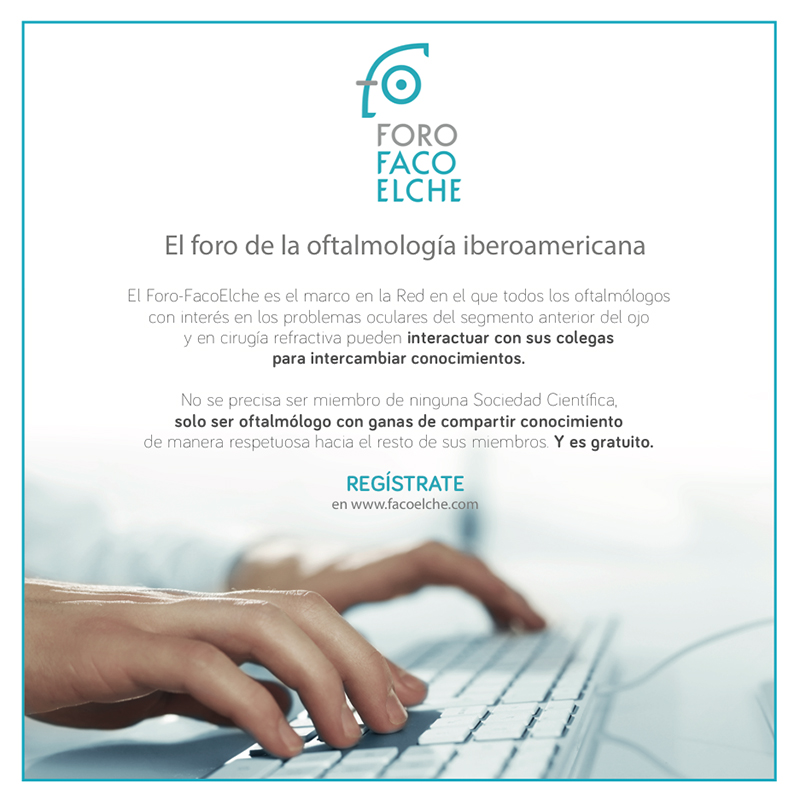 Foro FacoElche, Oftalmología Iberoamericana